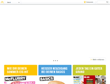 Tablet Screenshot of mcdonalds.de