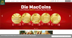 Desktop Screenshot of mcdonalds.at