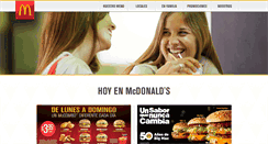 Desktop Screenshot of mcdonalds.com.pa