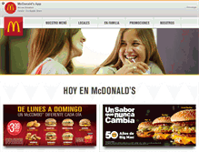 Tablet Screenshot of mcdonalds.com.pa