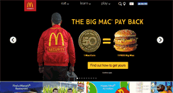 Desktop Screenshot of mcdonalds.co.nz