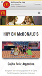 Mobile Screenshot of mcdonalds.com.ar