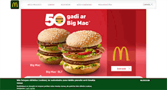 Desktop Screenshot of mcdonalds.lv