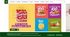 Desktop Screenshot of mcdonalds.es