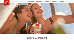Desktop Screenshot of mcdonalds.com.uy