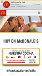 Mobile Screenshot of mcdonalds.com.mx