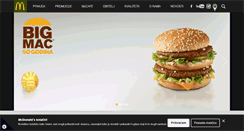 Desktop Screenshot of mcdonalds.hr